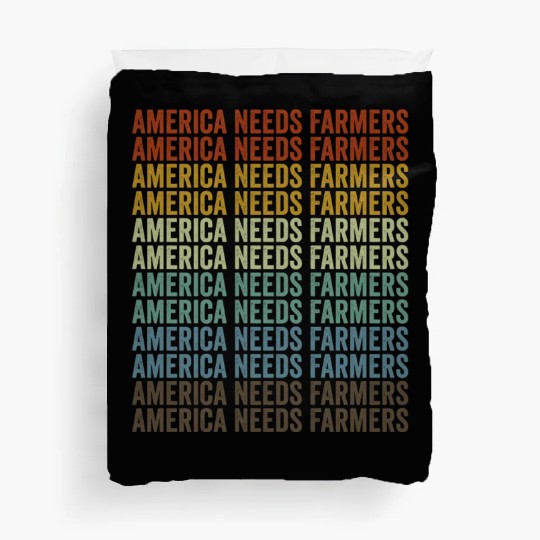 America Needs Farmers Farmer America Duvet Covers