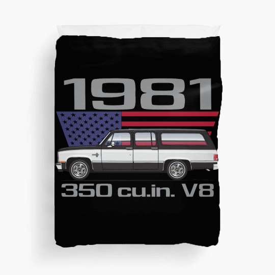 1981 Midnight Black Duvet Covers