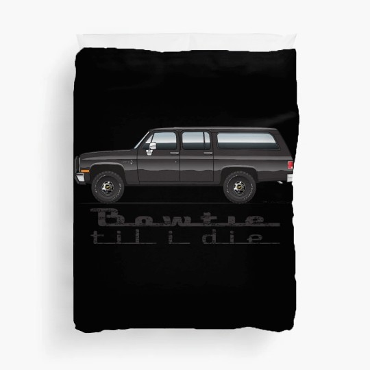 BOWTIE Midnight Black Duvet Covers