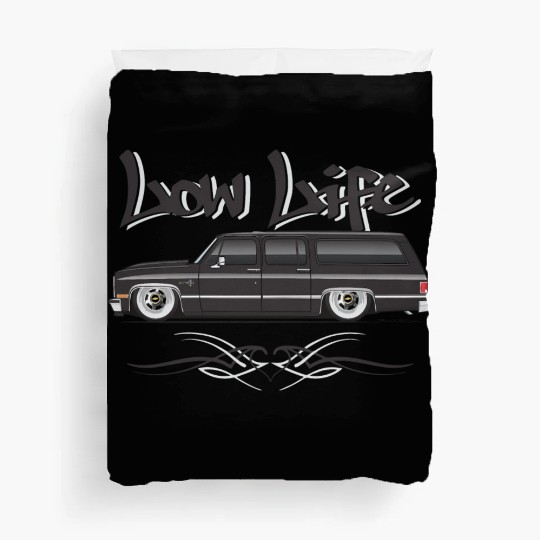 LOWLIFE Midnight Black Duvet Covers