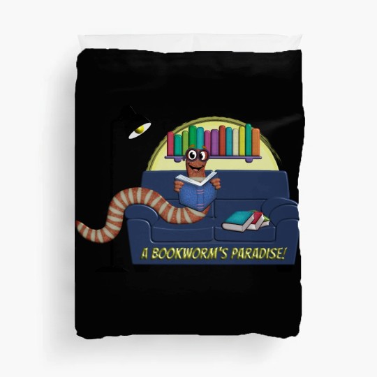 A Bookworm's Paradise Duvet Covers