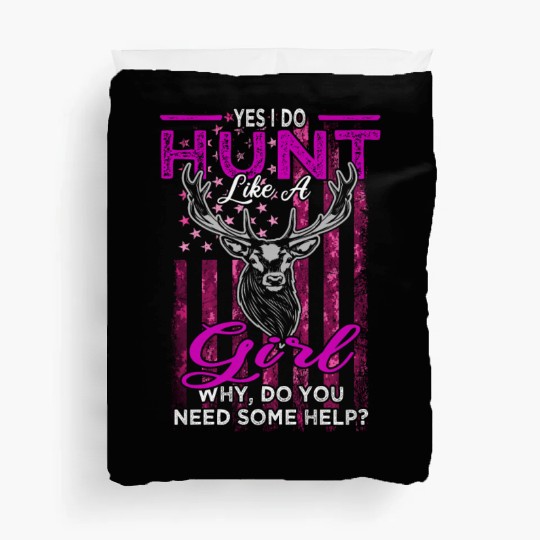 Patriotic Buck Deer Hunting American Camouflage Duvet Covers