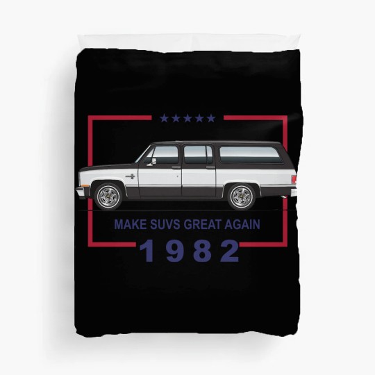 1982 Midnight Black Duvet Covers