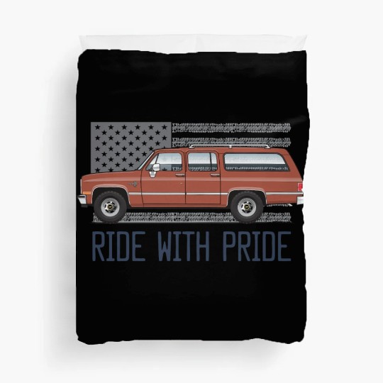 ride Bronze Duvet Covers