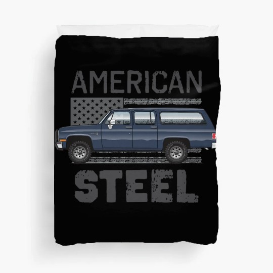 american steel Midnight Blue Duvet Covers