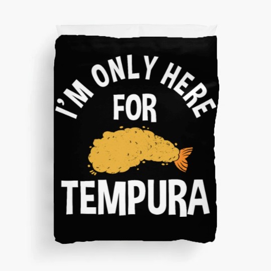 Funny Tempura Shrimp Duvet Covers