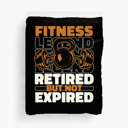Fitness Workout Gym Retired Duvet Covers