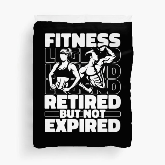 Fitness Workout Gym Retired Duvet Covers