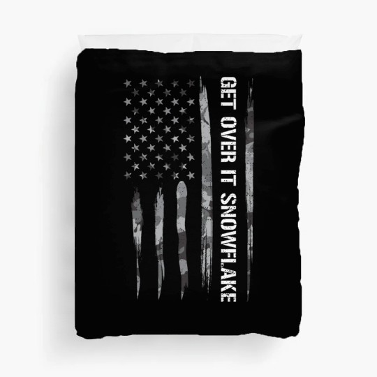 Get Over It Snowflake Duvet Covers