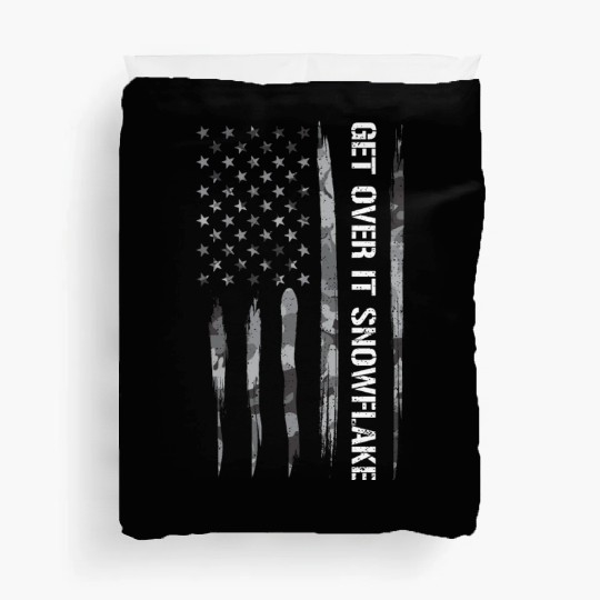 Get Over It Snowflake Duvet Covers