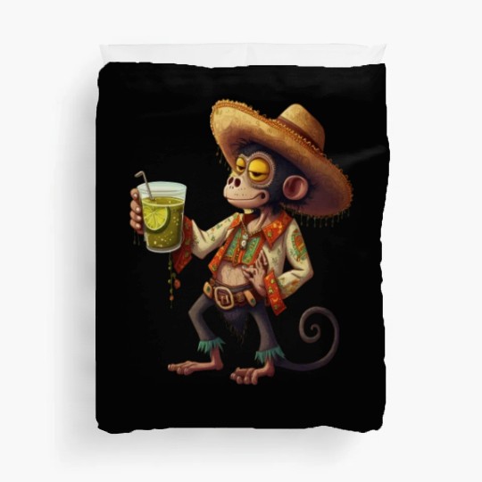 Spider Monkey Animal Lovers Mexican Cowboy Spider Duvet Covers