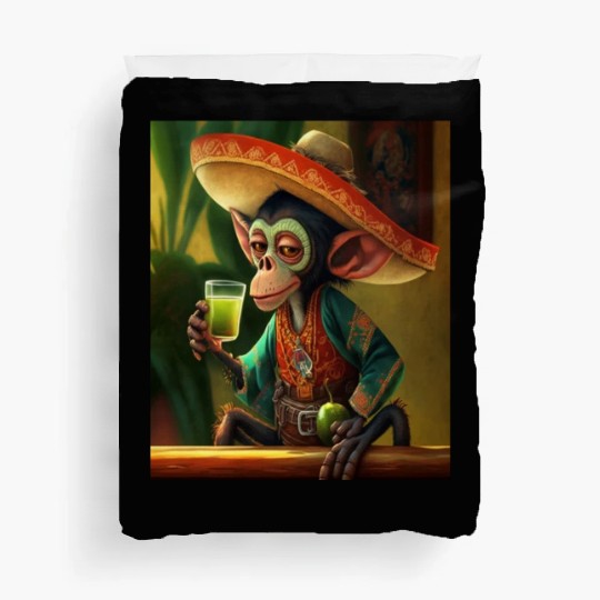 Spider Monkey Animal Lovers Mexican Cowboy Spider Duvet Covers