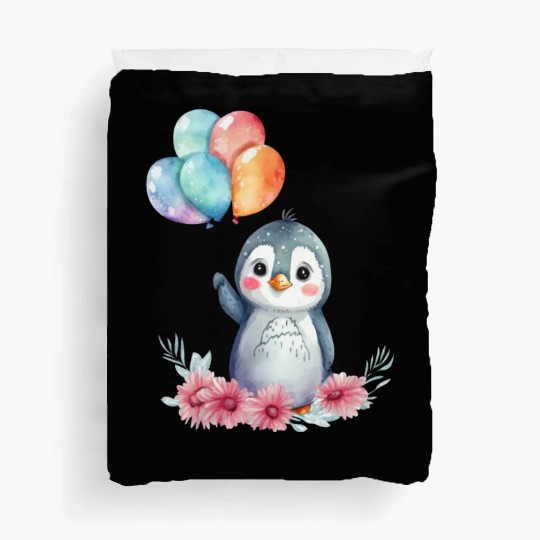 Penguin Animal Cute Antarctica Bird Zoo Winter Duvet Covers