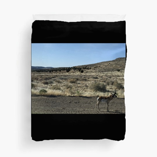 Antelope near Grand Canyon West Duvet Covers