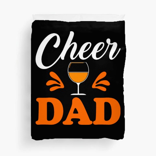 Cheer Dad Duvet Covers