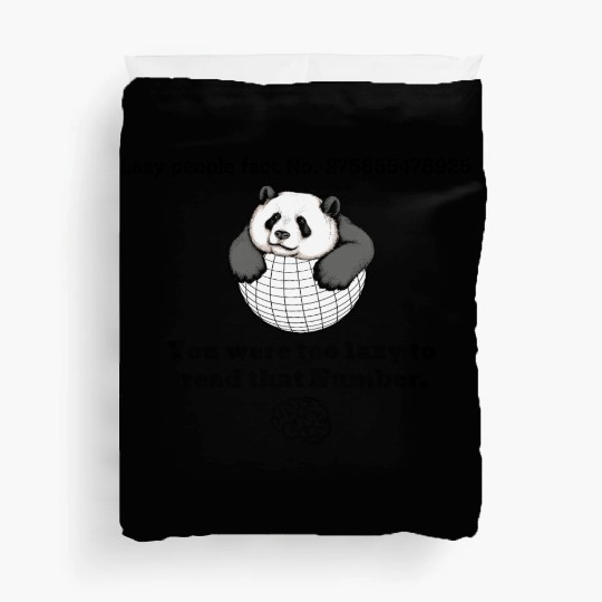 Lazy Panda - Funny Duvet Covers