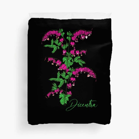Bleeding heart flower Dicentra Bleeding heart Duvet Covers