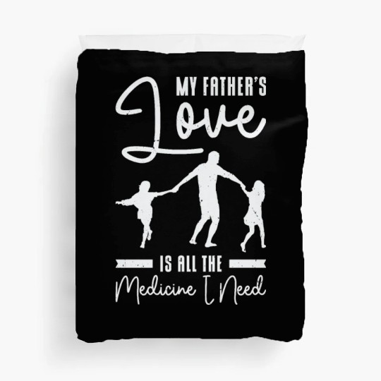Best Medicine Father Love Grandpa Family Duvet Covers