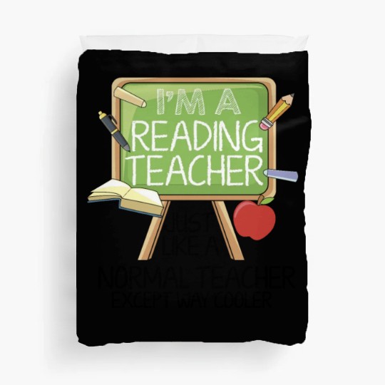 Reading Teacher Duvet Covers