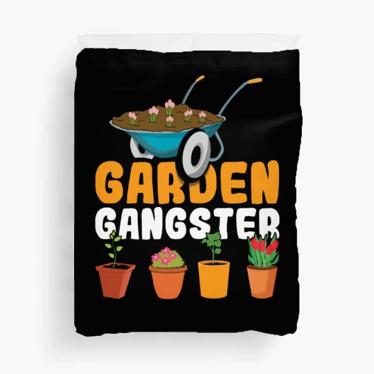 Plants Farmer Garden Gangster Hobby Gardener Duvet Covers