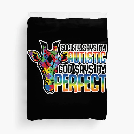 Autism Movement Special Education Awareness Gifts Duvet Covers