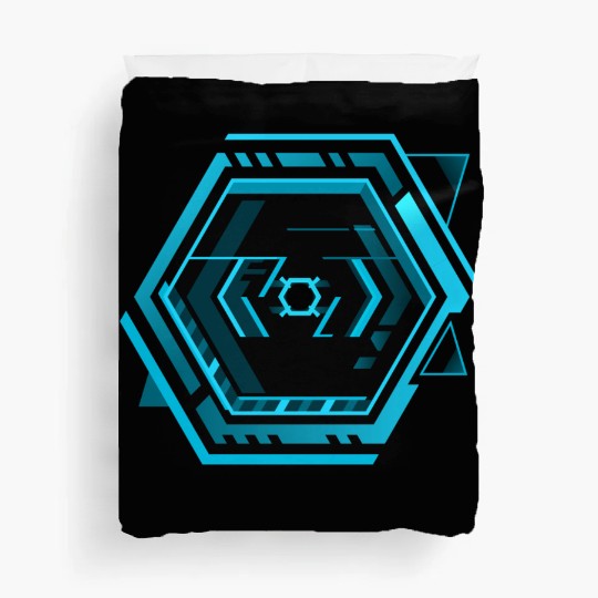 Cyberpunk teleporter 15. Duvet Covers