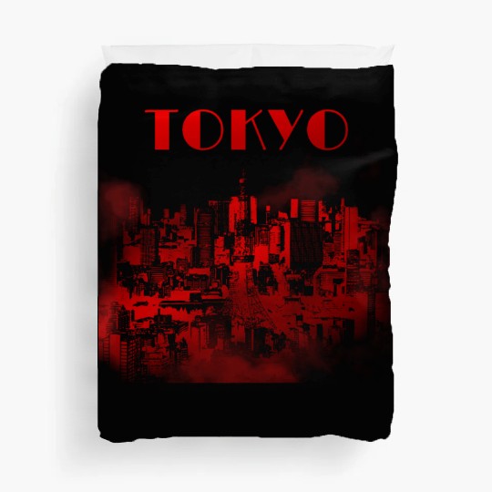 Tokyo Skyline Japan City Travel Shibuya Japanese Duvet Covers
