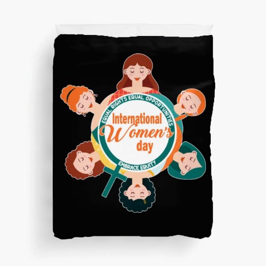 International Women's Day: Embrace Equity Duvet Covers