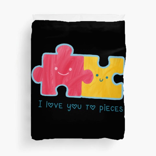 [Love] I Love You To Pieces Duvet Covers