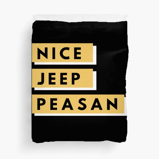 Nice Jeep Peasant Duvet Covers