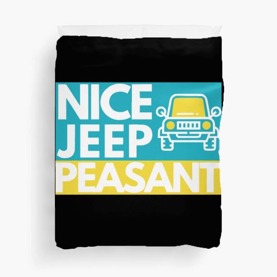 Nice Jeep Peasant Duvet Covers