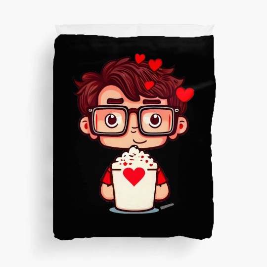 Popcorn Movie Guy Duvet Covers