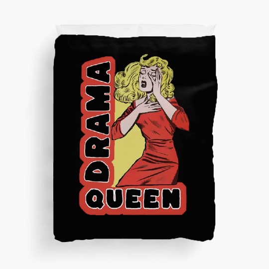 Drama Queen because everything excites me too much Duvet Covers
