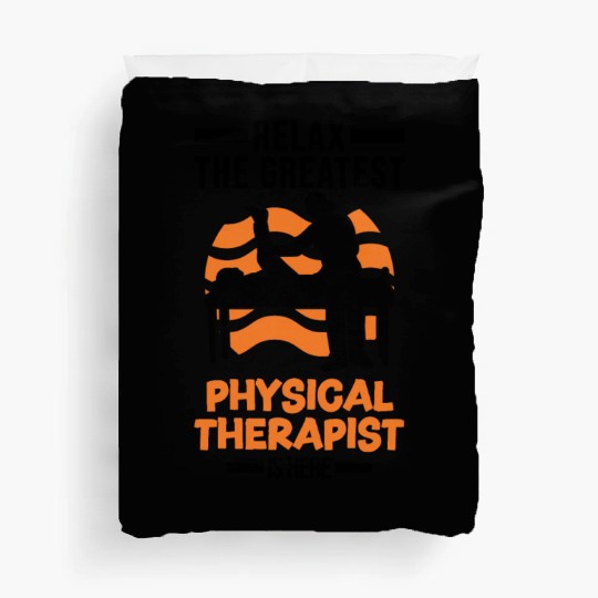Greatest Physical Therapist Physio Physiotherapist Duvet Covers