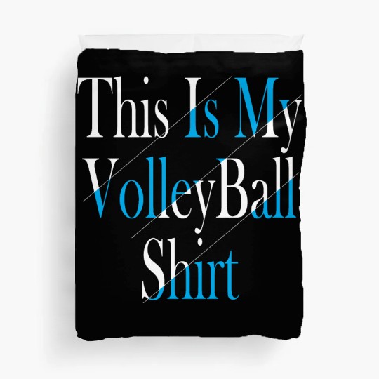 This Is My Volleyball Duvet Covers