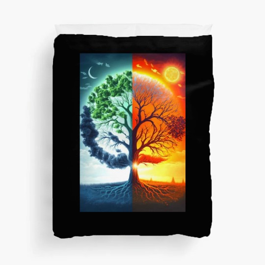 The Tree of Life Summer to Winter Duvet Covers