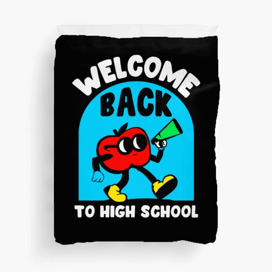 Welcome Back To High School Back To School Pupil Duvet Covers