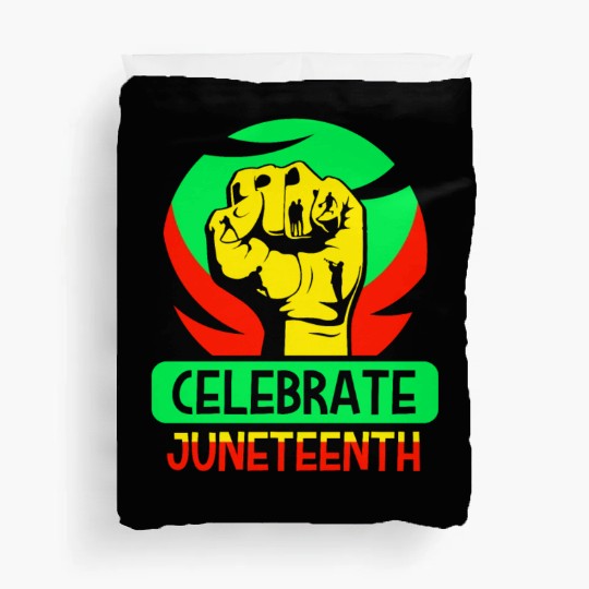 Celebrate Juneteenth 1865 African Black American Duvet Covers