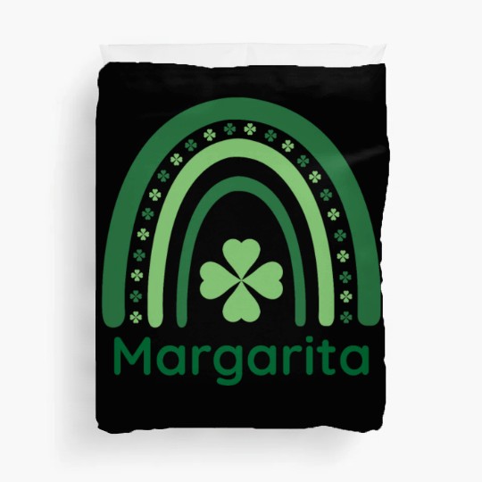 Margarita Clover Charm Boho Rainbow Duvet Covers