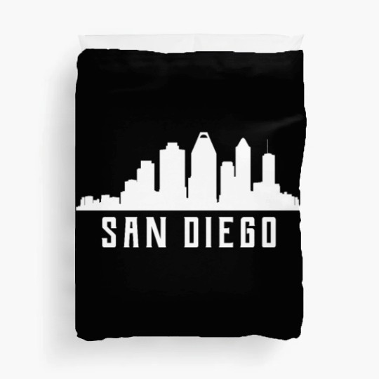 San Diego Skyline Duvet Covers
