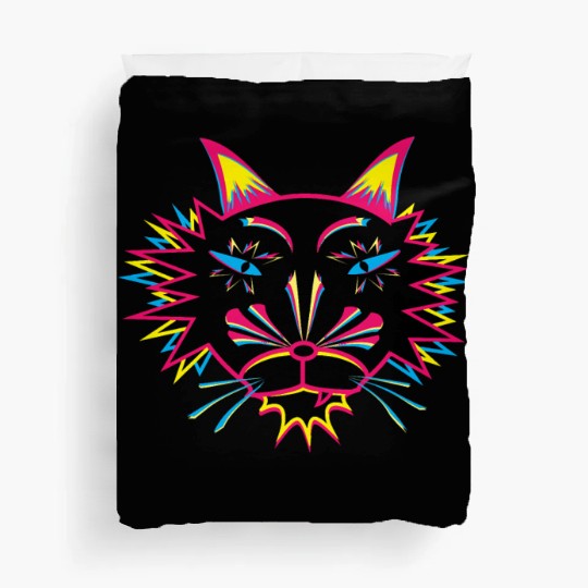 Cat Face Duvet Covers