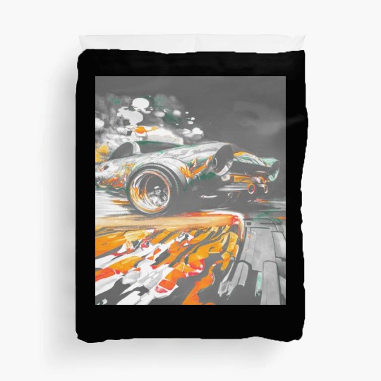 Car Muscle Car Vintage Retro classic car Duvet Covers