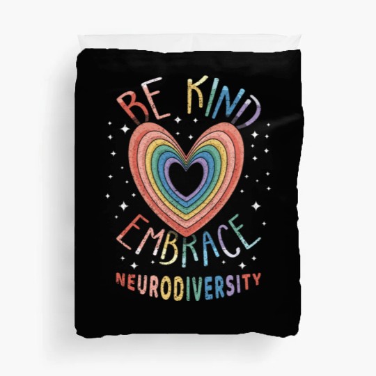 Embrace Neurodiversity Puzzle Autism Awareness Duvet Covers