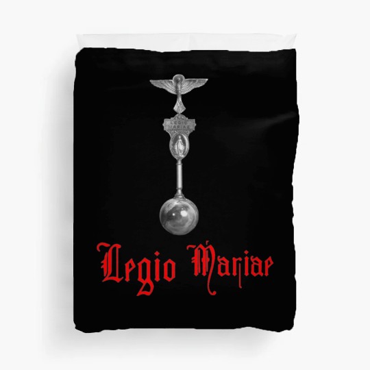 Virgin Mary, Mother of God, Blessed Mary Duvet Covers