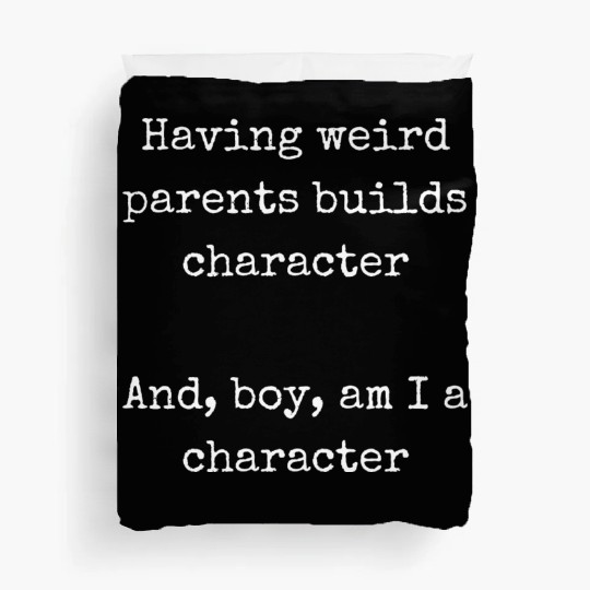 Character Builds Character Duvet Covers