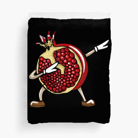Funny Dabbing Pomegranate Lover Fruit Love Duvet Covers