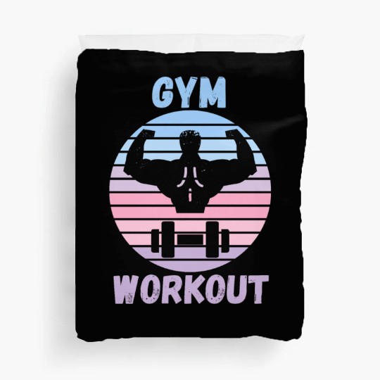 Gym Workout Duvet Covers
