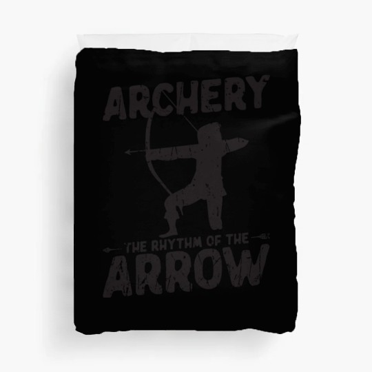 Archery, the rhythm of the arrow - Archery Duvet Covers