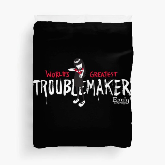 Emily The Strange World s Greatest Troker Duvet Covers