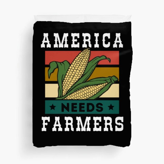 America Needs Farmers Duvet Covers